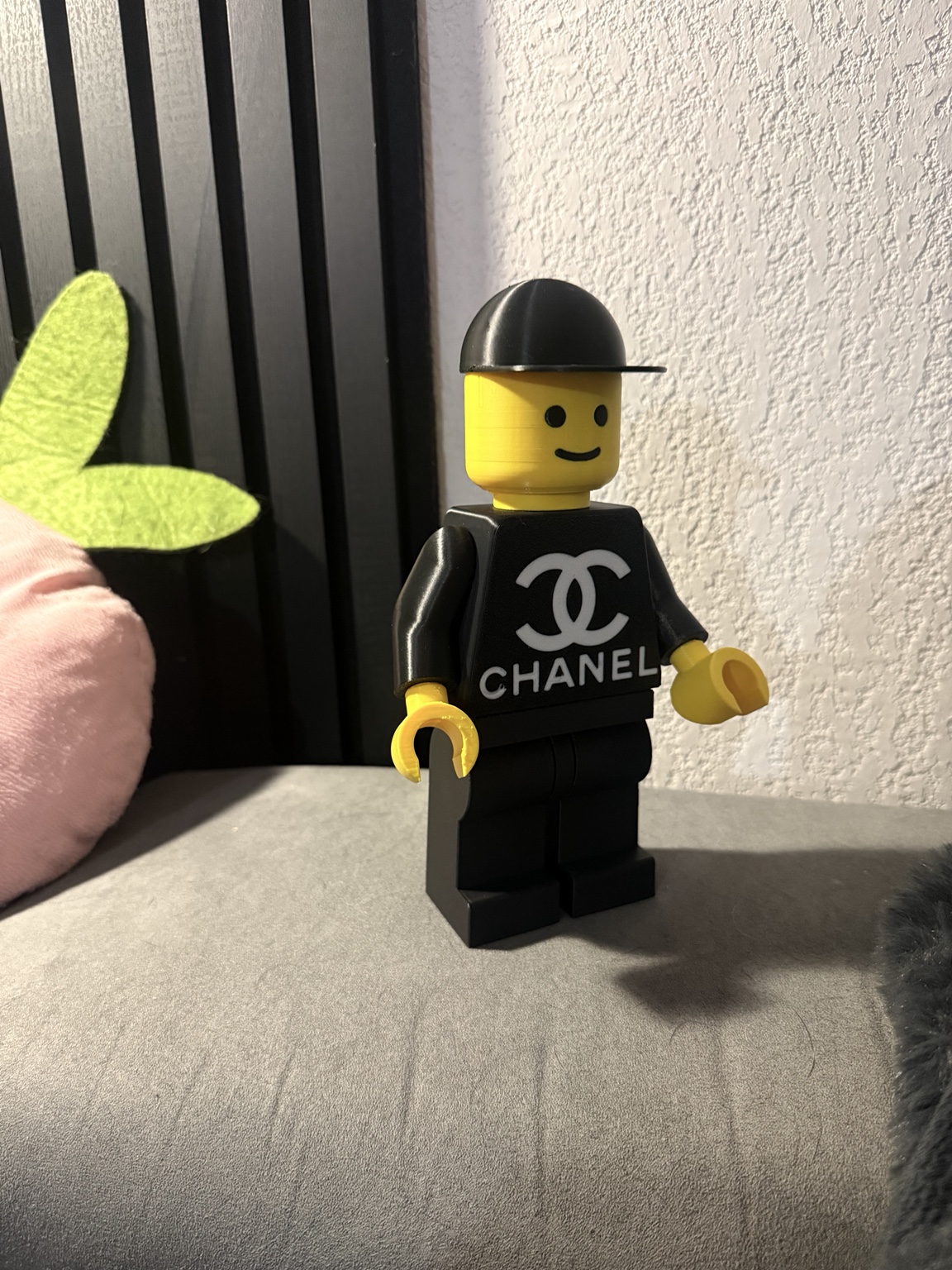 Playmobil décoratif avec casquette – 21,5 cm