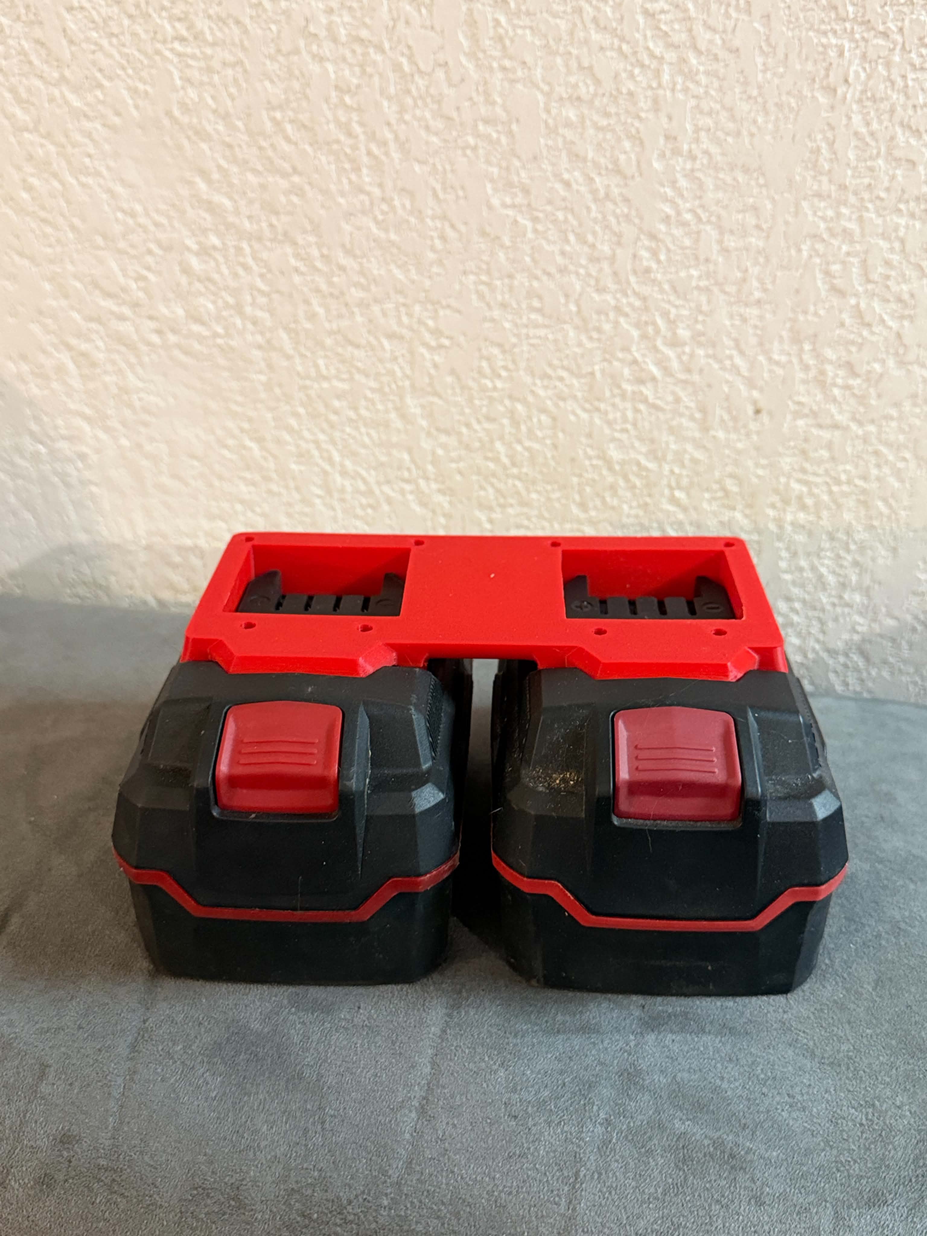 Support mural pour batteries Parkside X20V Team — simple ou double